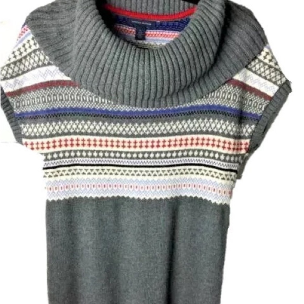 Tommy Hilfiger Multicolor Cowl Neck Sweater